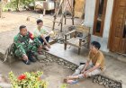 Babinsa Koramil 1507/Luragung Ajak Warga Budidayakan Sayuran dengan Polibek